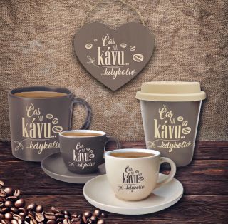 Nechte se unést vůní a chutí čerstvé kávy a dopřejte si okamžik jen pro sebe, ať už je den jakýkoliv bez ohledu na čas..!...