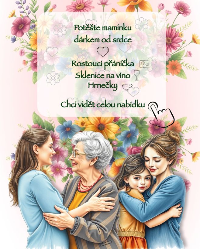 Připomeňme našim maminkám, jak moc nám na nich záleží, jak si jich vážíme a milujeme je celým svým srdcem 💖 Potěšte vaši...